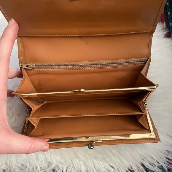 Celine Macadam Long Clip Canvas Vintage Continental Trifold Wallet - Picture 11 of 13